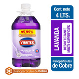 Limpiador Líquido Desinfectante Lavanda 4l Virutex