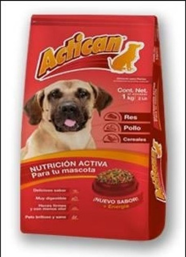 Actican Adulto 25kg Alimento Perro Adulto Mediano O Grande