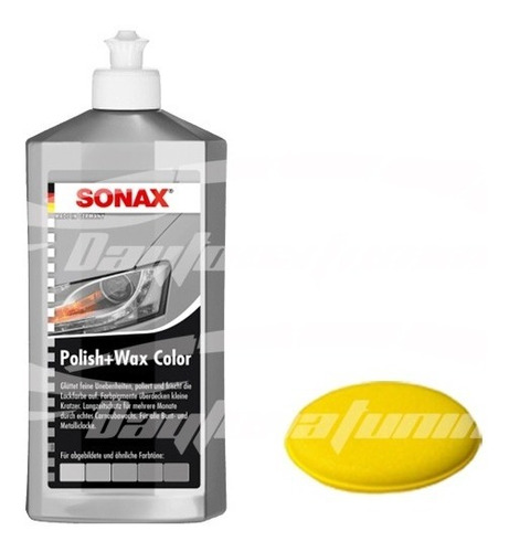 Sonax Polish Wax P/colore,blanco,negro,gris,rojo,azul,pulido