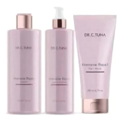 Set Intensive Repair Farmasi, Shampoo, Mascarilla, Leave In Acondicionador Dr C Tuna | Envío gratis