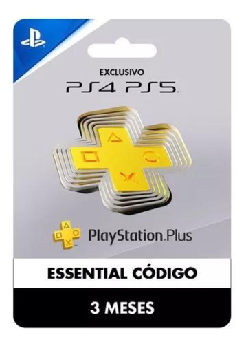 Playstation Ps4 Plus Psn Essential 3 Mes Colombia Y Usa