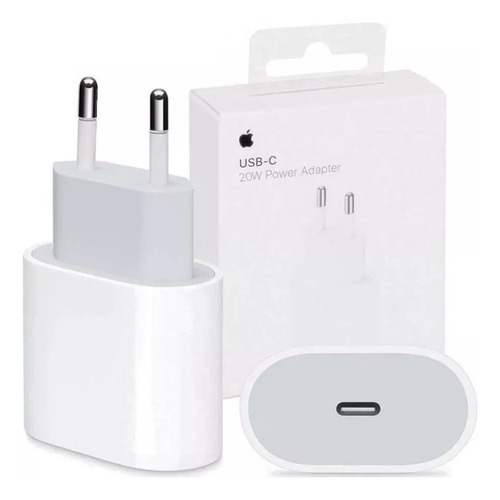 Carregador Fonte Apple iPad iPhone Turbo Usb-c 20w Original