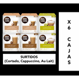 6 Cajas De Cápsulas Dolce Gusto Sabores Surtidos