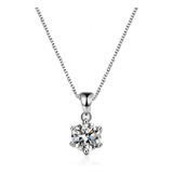 Collar Mosanite S925 Silver C/ Certificado Gra Diamante