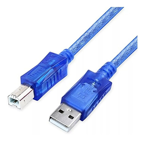 Cable Impresoras 10 Metros Blindado Usb 2.0 A Usb Tipo B