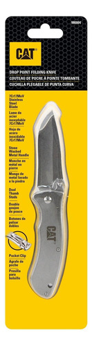 Cuchillo Navaja Plegable Cat 980004 Punta Curva