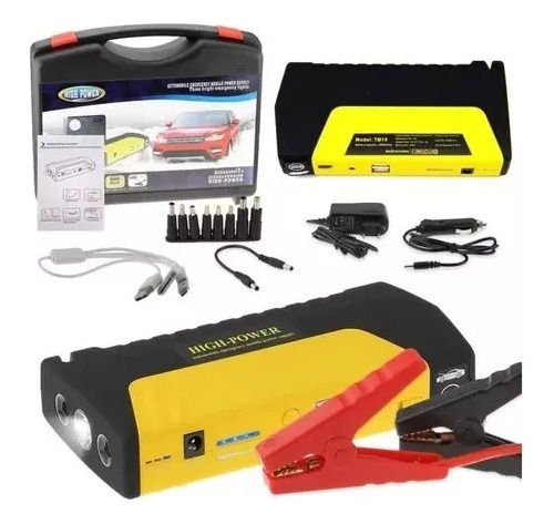 Partidor Batería De Auto Moto Kit Cargador Telf Portátil 12v