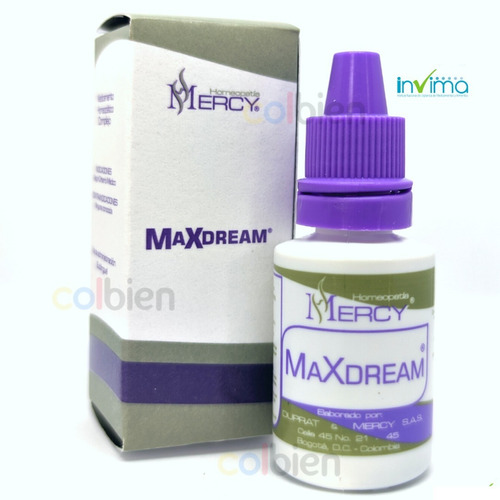 Max Dream Gotas Para Dormir Descansar Homeopaticos