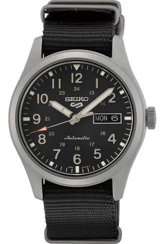 Reloj Seiko 5 Srpg37 K1 Military Automático Agente Oficial