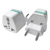 02 Adaptadores Universal Plug Tomada-elétrica-todos-países- 