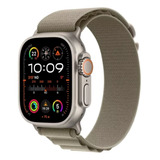 Apple Watch Ultra 2 Gps + Celular  Caja De Titanio De 49 Mm  Correa Alpine Verde Oliva - Grande