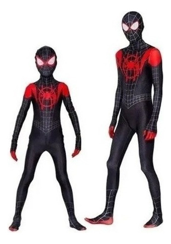 Disfraz Para Cosplay De Miles Morales De Spiderman Para Adul