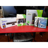 Xbox 360 Slim 250gb Rgh Con 2 Controles, Kinect Y Auricular