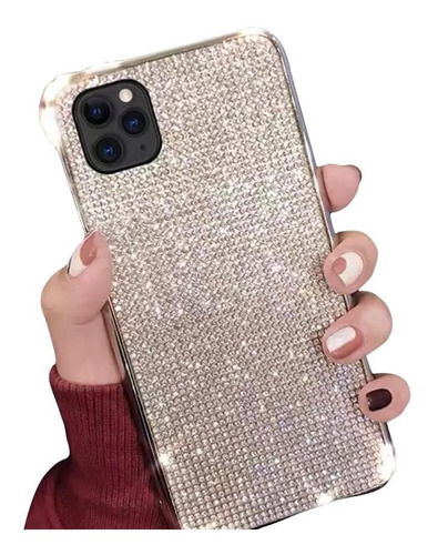 Carcasa Para iPhone Con Brillantes Diferentes Modelos