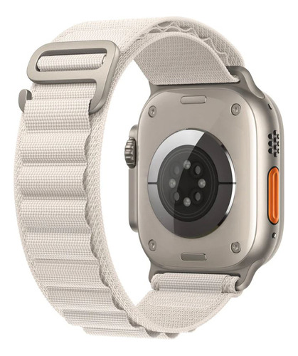 Correa Alpine Para Apple Watch 42 /44 / 45 & Ultra - Color Blanco