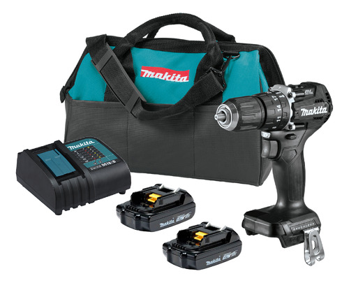 Taladro Percutor 18v Brushless Makita Dhp487sy2b Black