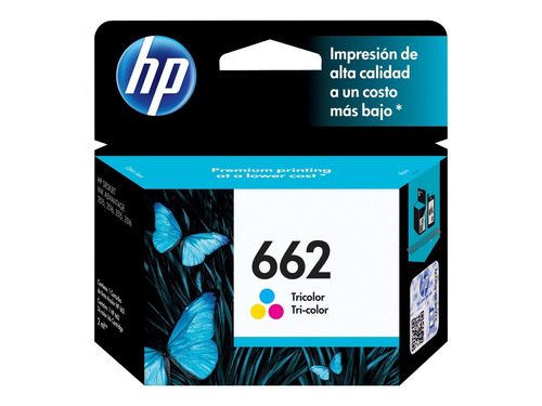 Cartucho Hp 662 Tricolor