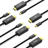 Benfei Paquete De 5 Cables Usb C A Hdmi De 6 Pies, Cable Usb