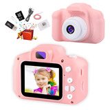 Câmera Infantil 1080p Mini Kids+cartão De 8gb+leitor