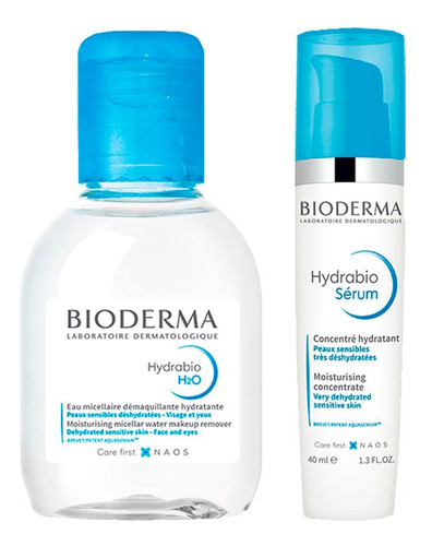 Kit Facial Bioderma Hydrabio - Água Micelar 100ml E Sérum