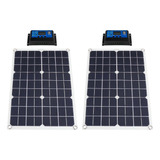 2x Controlador De De De Panel Solar De 20w 10a 12v 24v