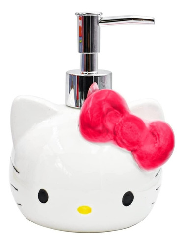 Jabonera Hello Kitty Dispensador De Jabón Para Baño 335ml