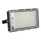 Reflector Led 100w Exterior Alta Potencia 96 Led Ip65 Frio