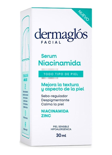 Serum Facial Dermaglos Niacinamida Todo Tipo De Piel 30ml