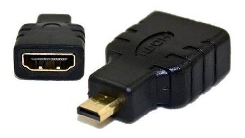 Adaptador Hdmi Hembra A Micro Hdmi Macho 1080p Hd Notebook 