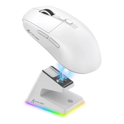 Mouse Para Jogos Sem Fio Attack Shark X6 Leve Com Rgb