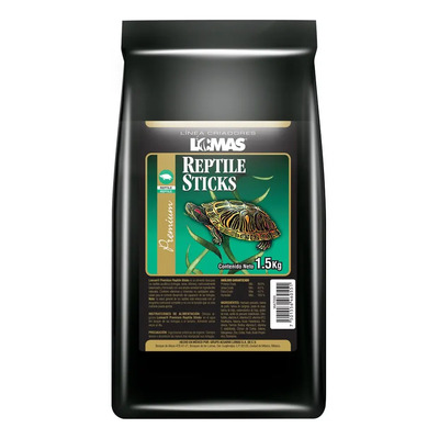Lomas Reptile Sticks 1.5 Kg Alimento Tortuga Crecimiento Desarrollo Salud | MercadoLibre