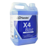 X4 Base Detergente Desincrustante Graxa Oleo Gordura Motor