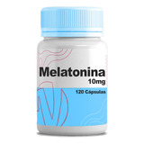 Melatonina - 120 Cps- Extra Forte Sabor Sem Sabor