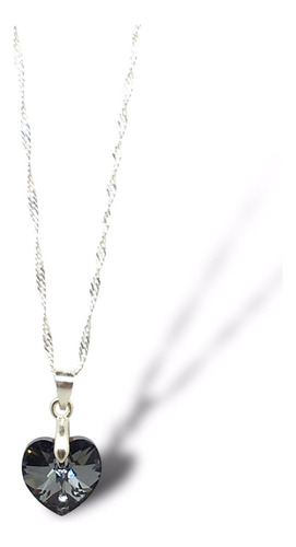 Collar Cadena Decorado C Cristales Swarovski® 10mm Heart
