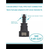 Conexión De Manguera Combustible Conector  Línea 9.49mm Id6