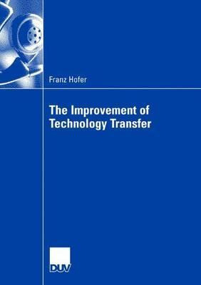 Libro The Improvement Of Technology Transfer 2008 : An An...