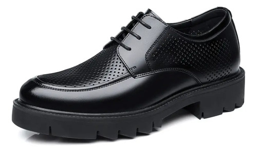 Zapatos De Negocios Para Hombre Con Aumento De Altura Hueco