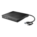 Lector Y Grabador De Dvd Cd Externa Quemador,usb 3.0+type C