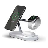 Carregador Wireless Base Rapido Dock Station P/ iPhone Watch