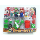 Juguete Figuras Super Mario Run Coleccion Series Fire Mario