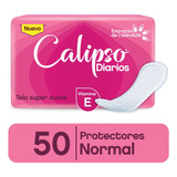Protectores Diarios Calipso Normal 50u Rosa Pack 6 Unid