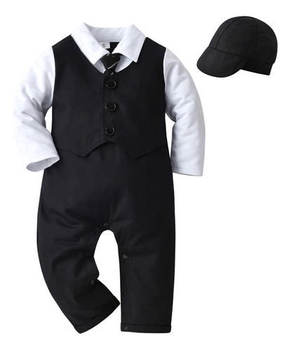 Conjunto De Traje Formal Para Bebé De 0 A 2 Años