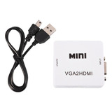 Mini Vga A Hdmi Convertidor 1080p Vga2hdmi Adaptador Para Pc