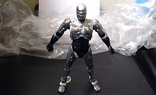 2012 Neca 25th Battle Damaged Robocop Figure 17 Cms