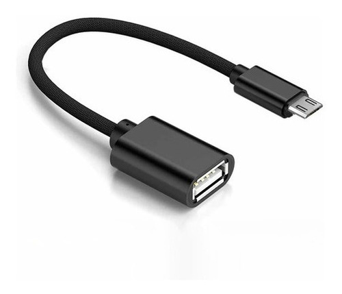 Cable Otg Micro Adaptador Usb Para Pendrive Mouse Teclado 