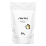 Vanilina 50g - 100% Pura Importada