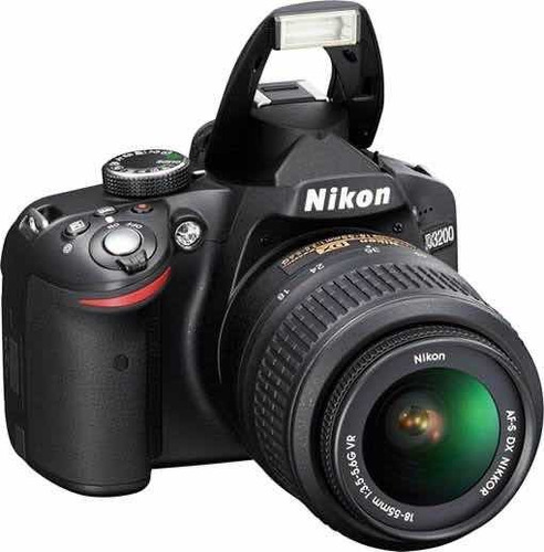 Nikon D3200 Seminova Lente 88-55mm