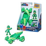 Boneco E Veículo Pj Masks - Lagartixo E Lagartixomóvel