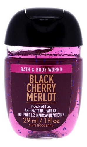 Álcool Em Gel Bath&bodyworks Black Cherry Merlot Para Mãos