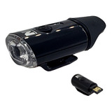 Luz Delantera New Evolution Mini Usb Directa - Color Negro